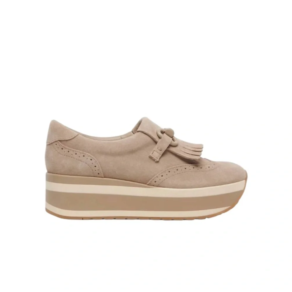 Dolce Vita Jhax Platform Loafer Sneaker Suede Size 8